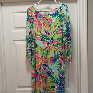 Lilly Pulitzer 3/4 length sleeve dress